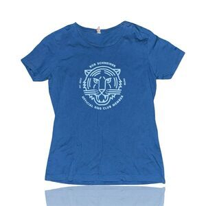 Bob Schneider SQG Club Member Tiger Graphic Tee Womens XL: Texas Country